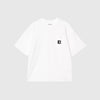 Carhartt WIP S/S OG Loose Pocket T-Shirt - White - Front