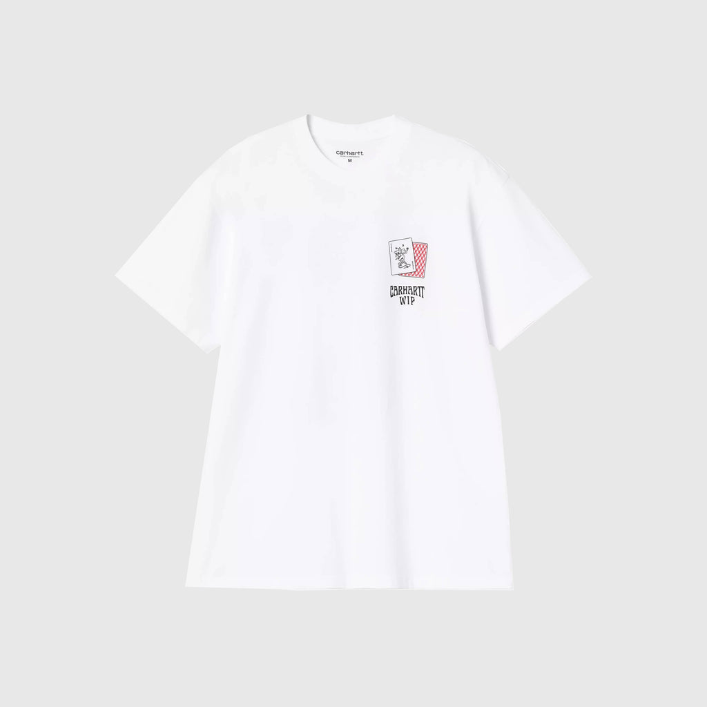 Carhartt WIP S/S Playing Cards T-Shirt - White - Front