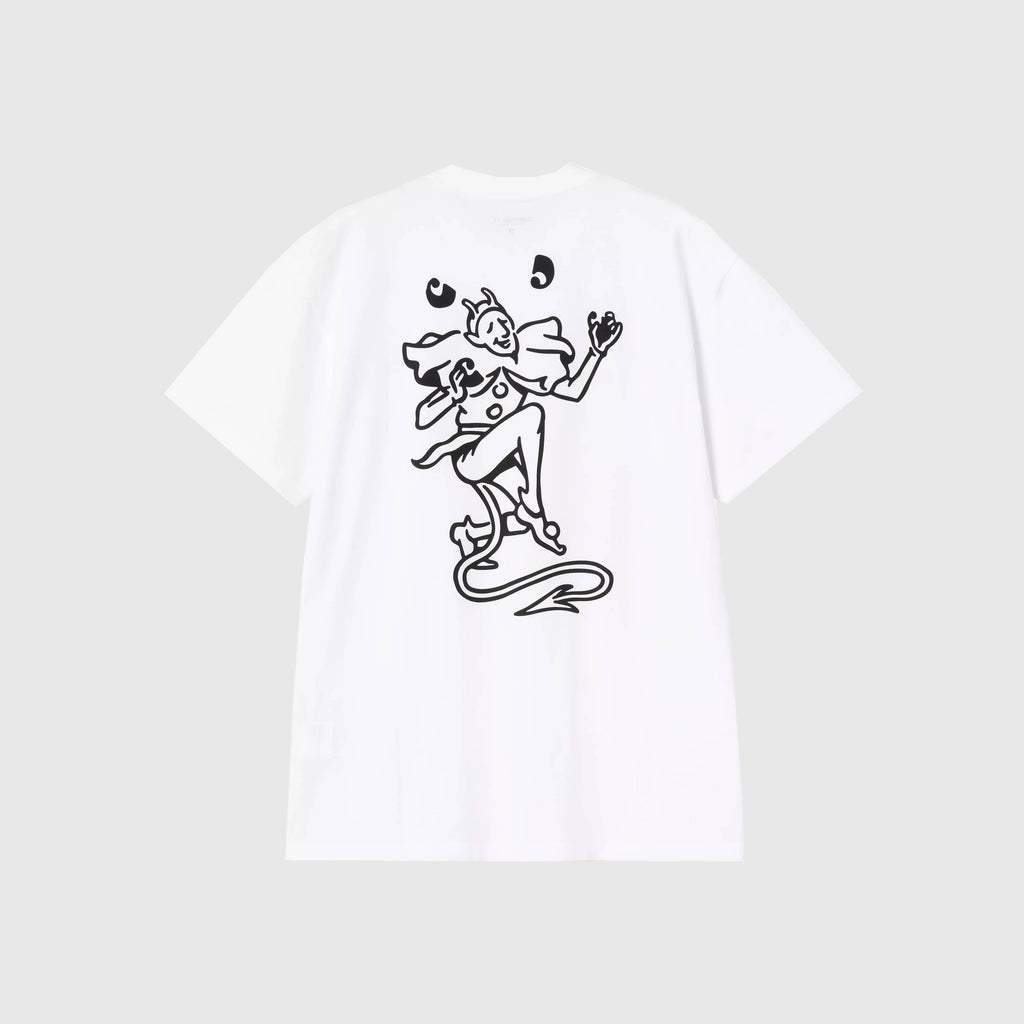 Carhartt WIP S/S Playing Cards T-Shirt - White - Back