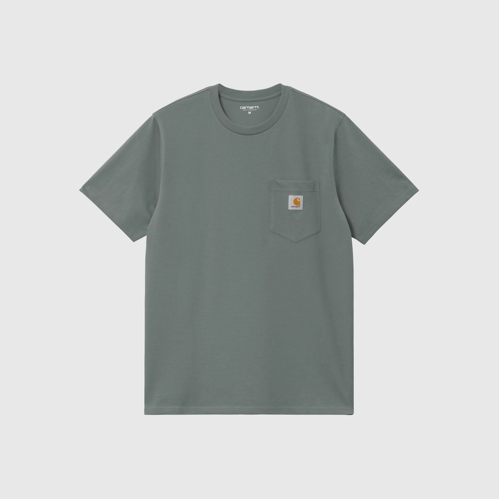 Carhartt WIP S/S Pocket Tee - Velvet Green - Front