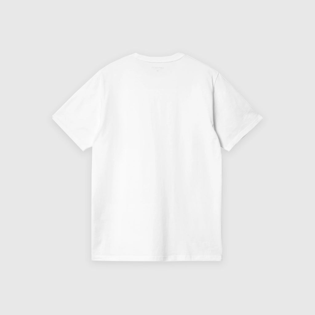 Carhartt WIP S/S Pocket Tee - White - Back