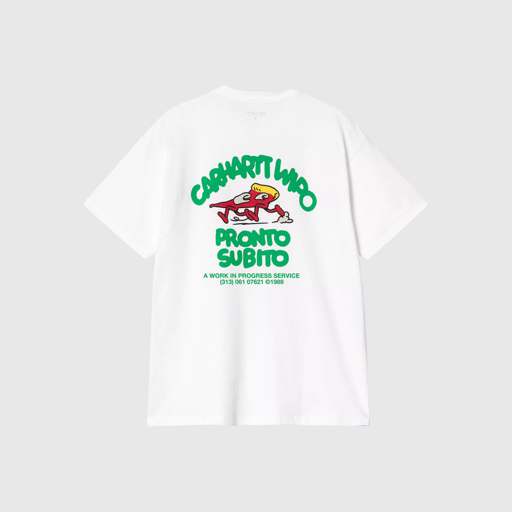 Carhartt WIP S/S Pronto Tee - White - Back