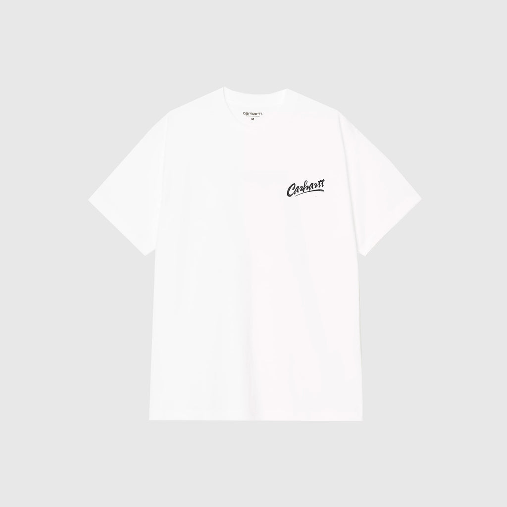 Carhartt WIP S/S Pup T-Shirt - White - Front