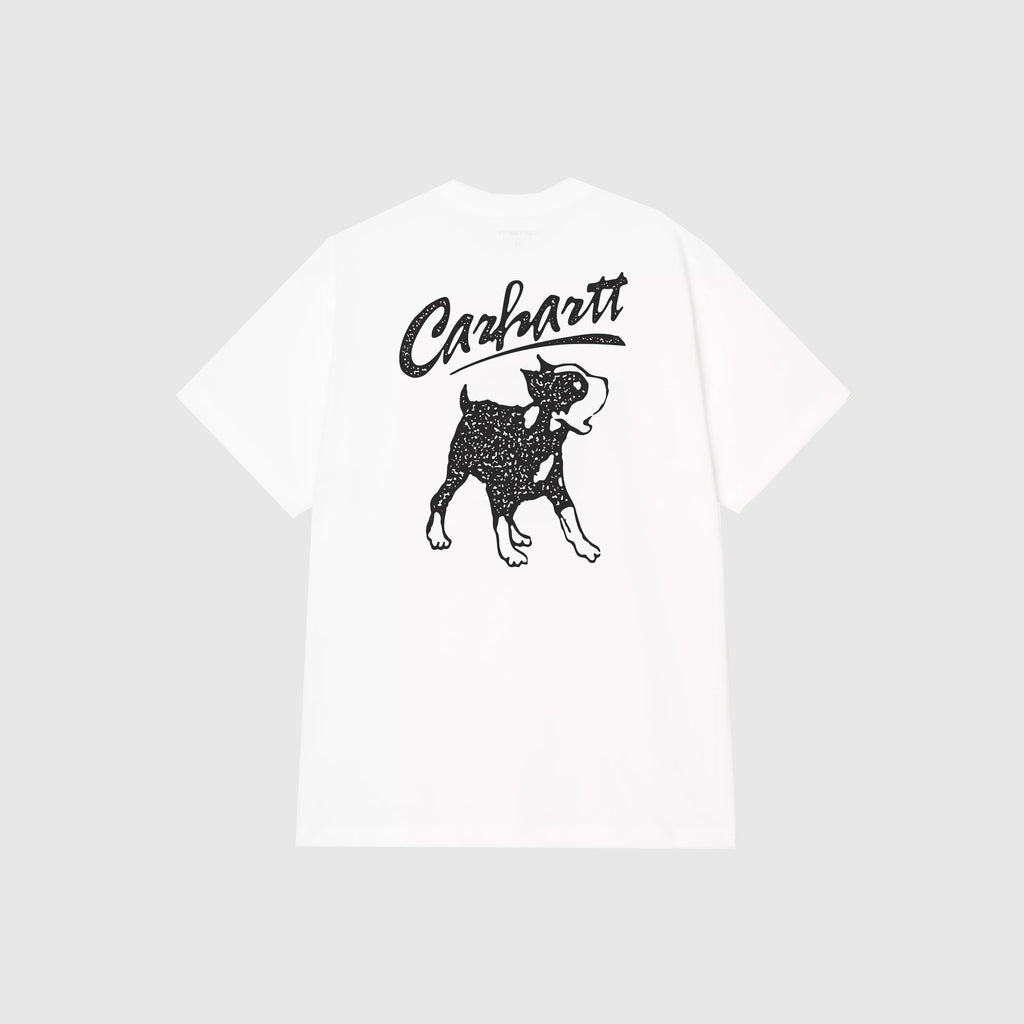 Carhartt WIP S/S Pup T-Shirt - White - Back