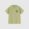 Carhartt WIP S/S Spirals Tee - Gentle Green - Front