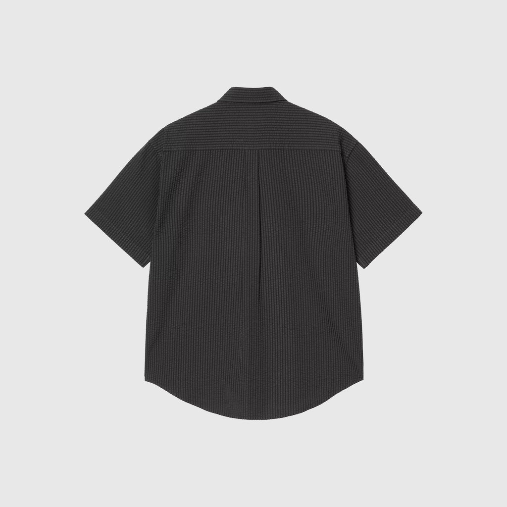 Carhartt WIP S/S Toland Shirt - Toland Stripe / Black - Back
