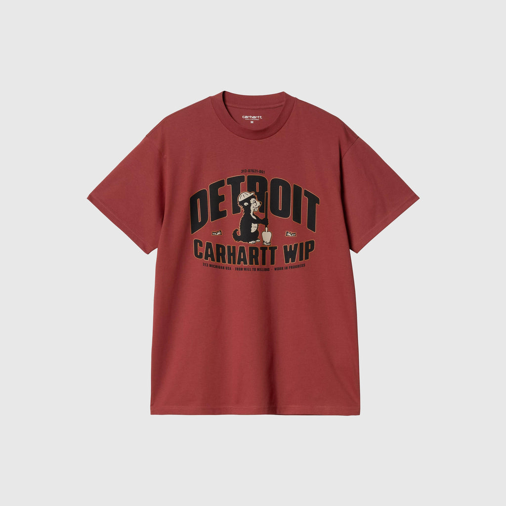 Carhartt WIP S/S Underground Tee - Desire - Front