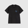 Carhartt WIP S/S Waves Tee - Black - Front