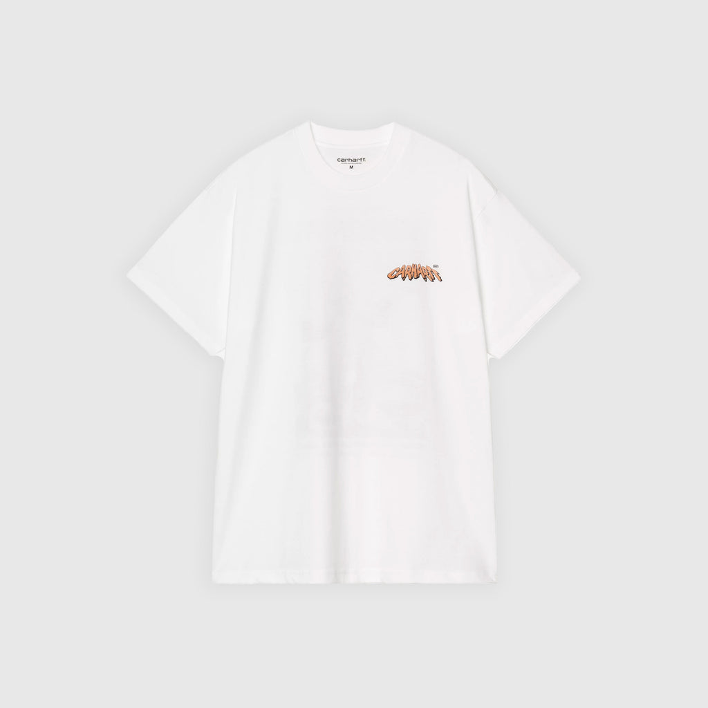 Carhartt WIP S/S Wiptopia II Tee - White - Front