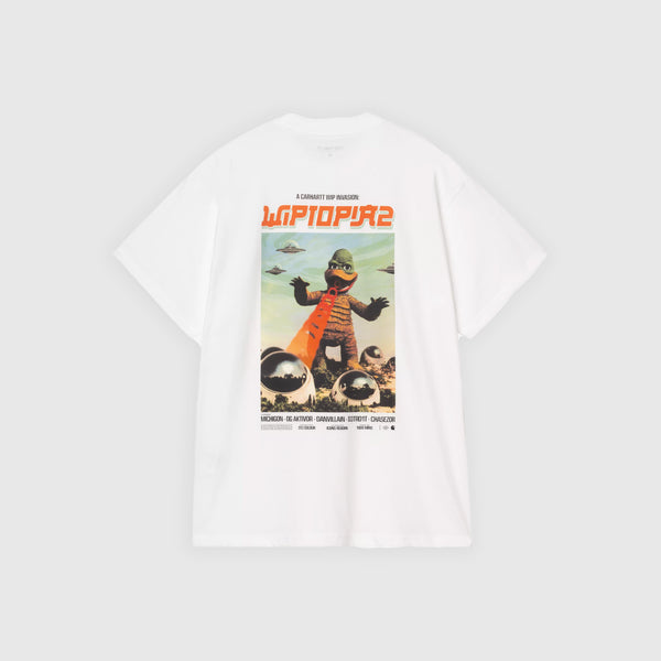 Carhartt WIP S/S Wiptopia II Tee - White - Back