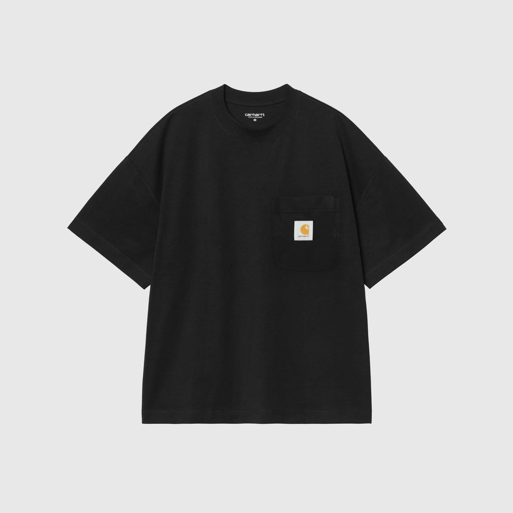 Carhartt WIP S/S Work Pocket T-Shirt - Black - Front