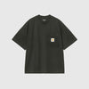 Carhartt WIP S/S Work Pocket T-Shirt - Raven - Front
