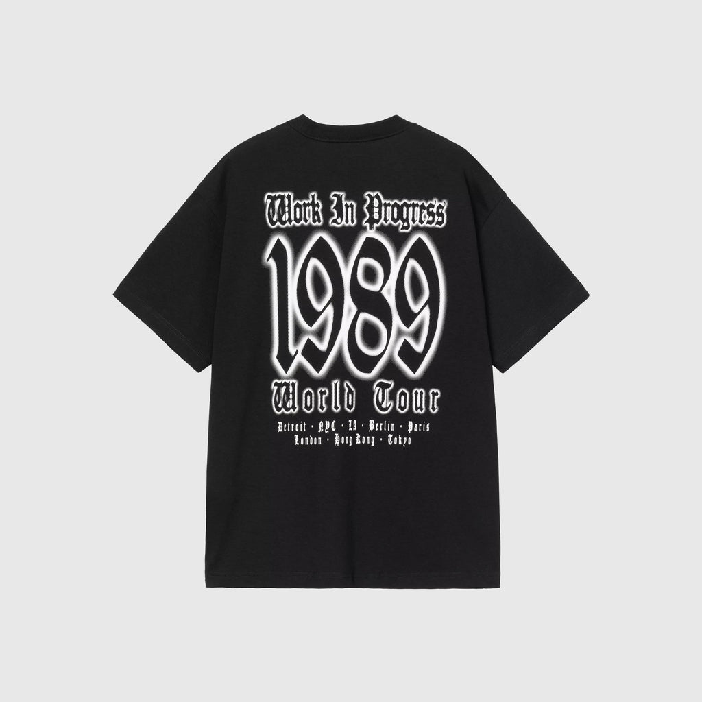 Carhartt WIP S/S World Tour T-Shirt - Black - Back