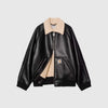 Carhartt WIP Shepton Jacket - Black / Natural - Front Open