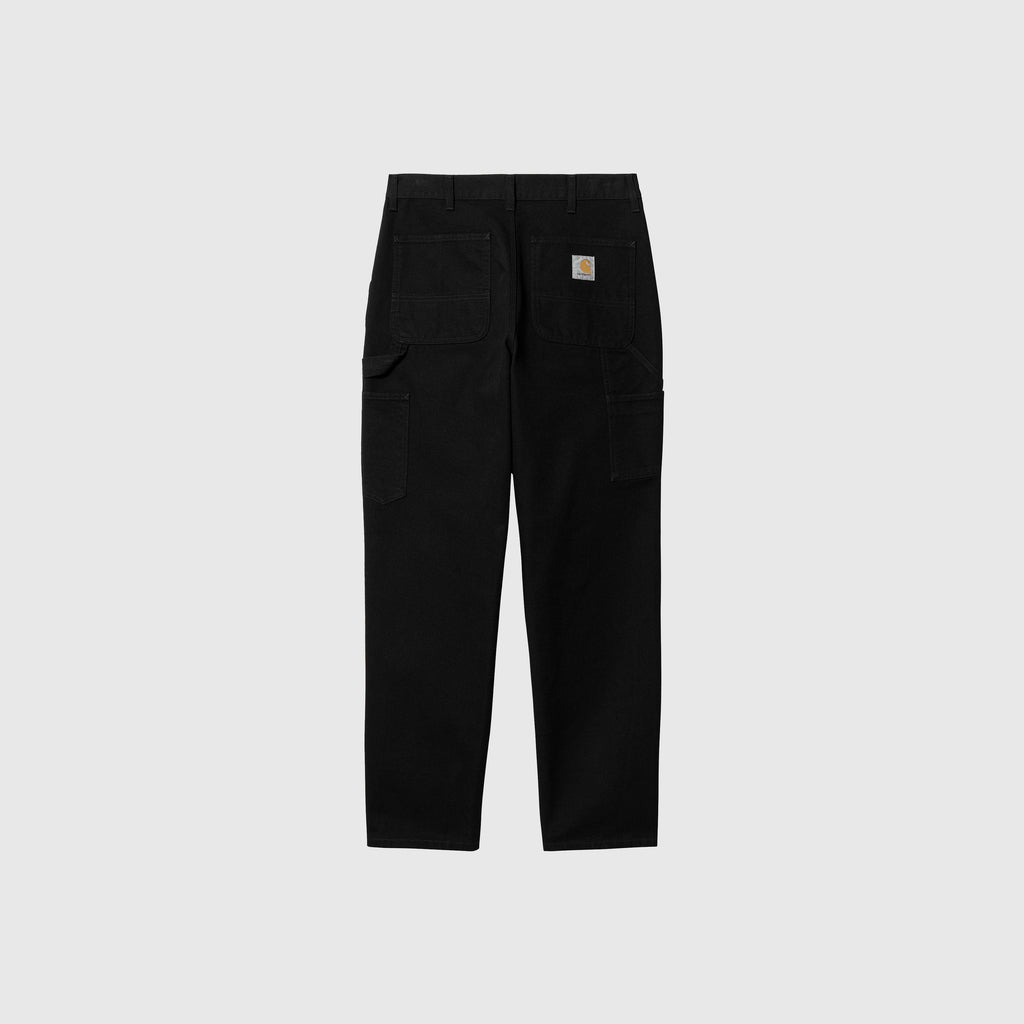 Carhartt WIP Single Knee Pant - Black Rinsed - Back