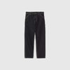 Carhartt WIP Single Knee Pant - Black Stone Washed - Front