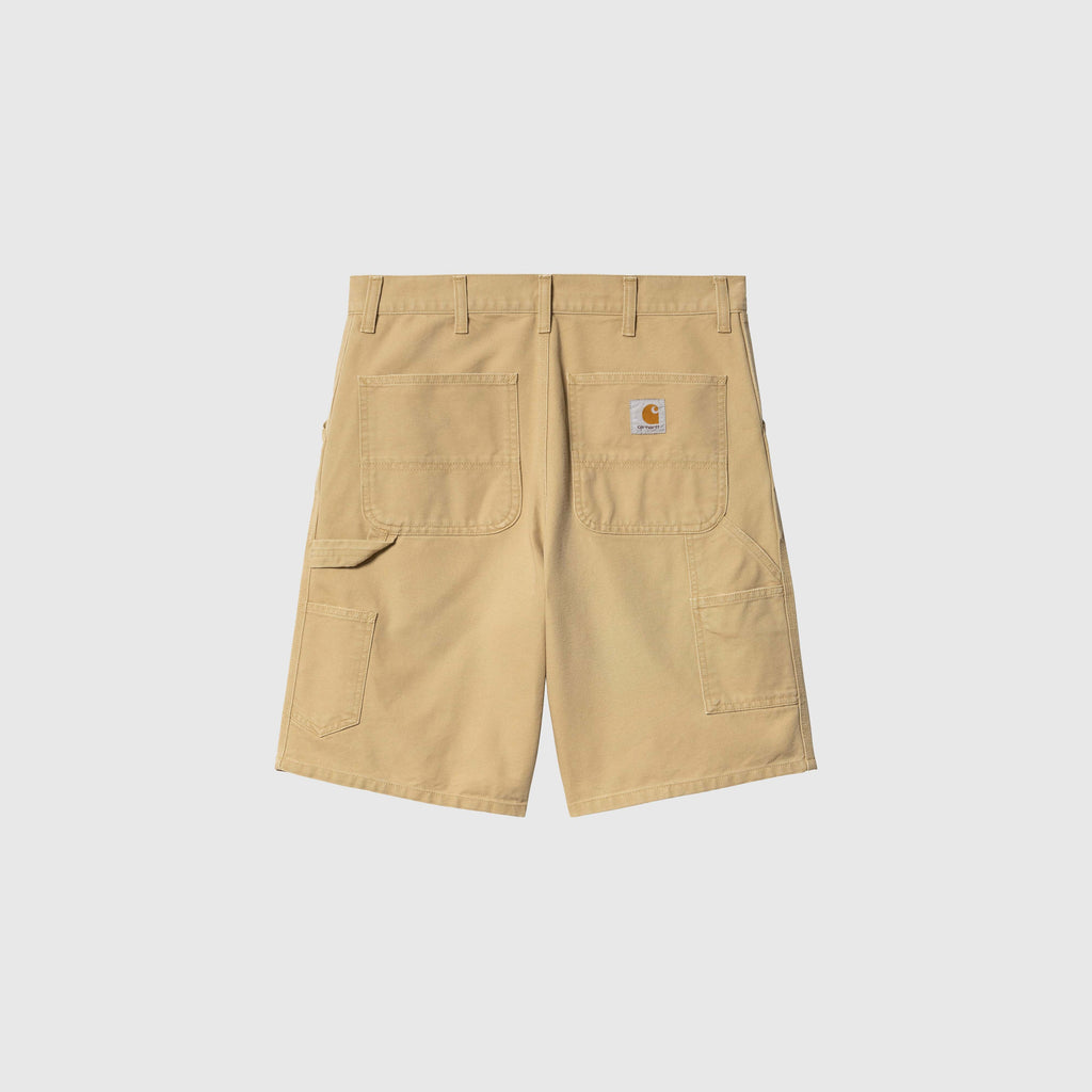 Carhartt WIP Single Knee Short - Bourbon Aged Canvas - Back