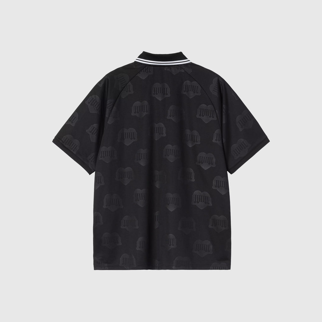 Carhartt WIP Terrace Football T Shirt - Black - Back