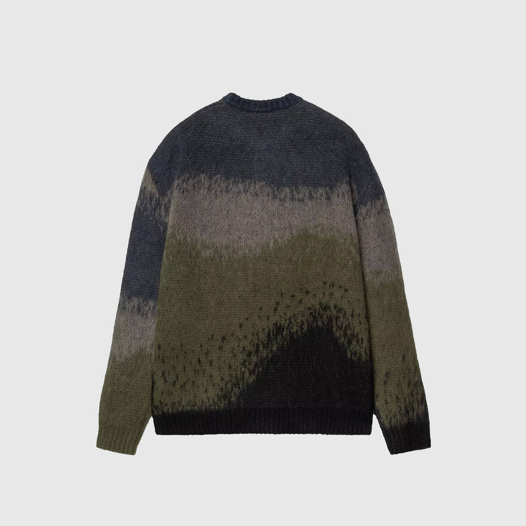 Carhartt WIP Tinley Sweater - Tinley Stripe / Jupiter - Back