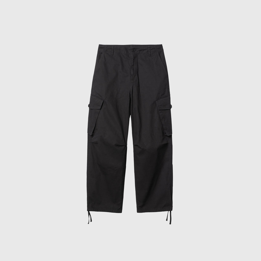 Carhartt WIP Unity Pant - Black Heavy Enzyme Wash - Front