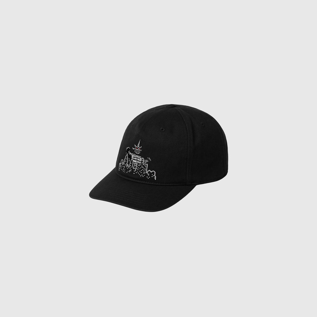 Carhartt WIP Wiptopia 2 Cap - Black - Front