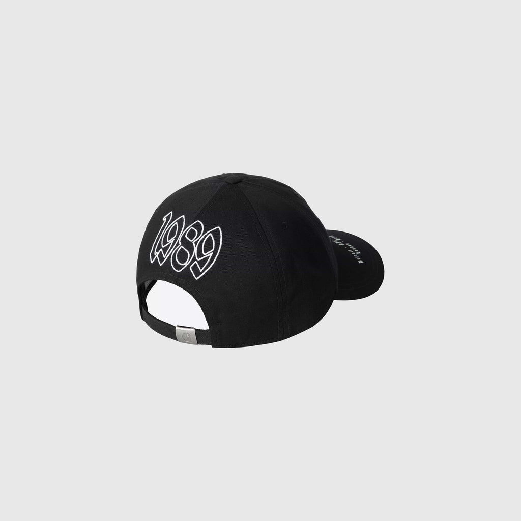 Carhartt WIP World Tour Cap - Black / White - Back
