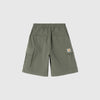 Carhartt WIP Mandler Cargo Shorts - Leaf Garment Dyed - Back