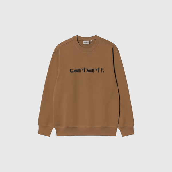 Carhartt WIP Sweat - WIP Hamilton Brown / Black