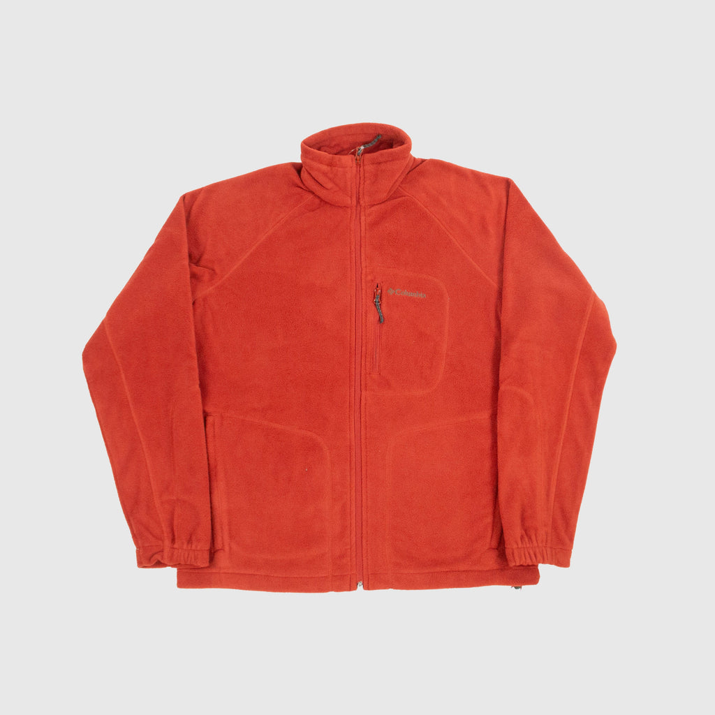 Columbia Fast Trek II Full Zip Fleece - Warp Red - Front