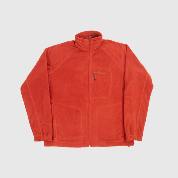 Columbia Fast Trek II Full Zip Fleece - Warp Red - Front