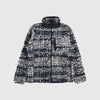Columbia Winter Pass Printed Fleece II - Dark Stone Stippled Stripe - Front