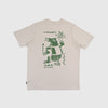 Columbia Explorers Canyon Tee - Dark Stone / Bearly Tribe - Back