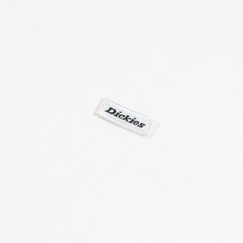 Dickies SS Unionville Tee - White - Front Close Up