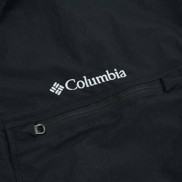 Columbia Mountaindale SS Shirt - Black - Front Close Up