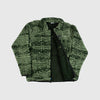 Columbia Winter Pass Printed Fleece II - Greenscape Stippled Stripe - Front Open