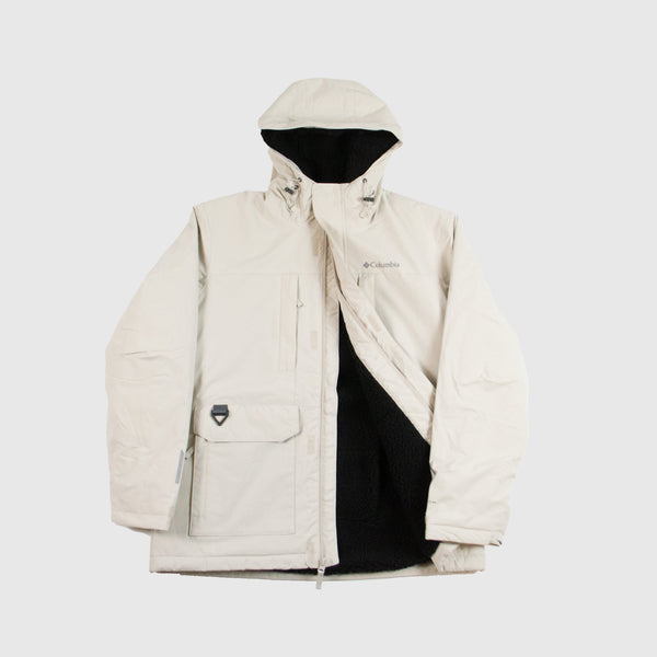 Columbia Landroamer Sherpa Lined Jacket - Dark Stone - Front Open