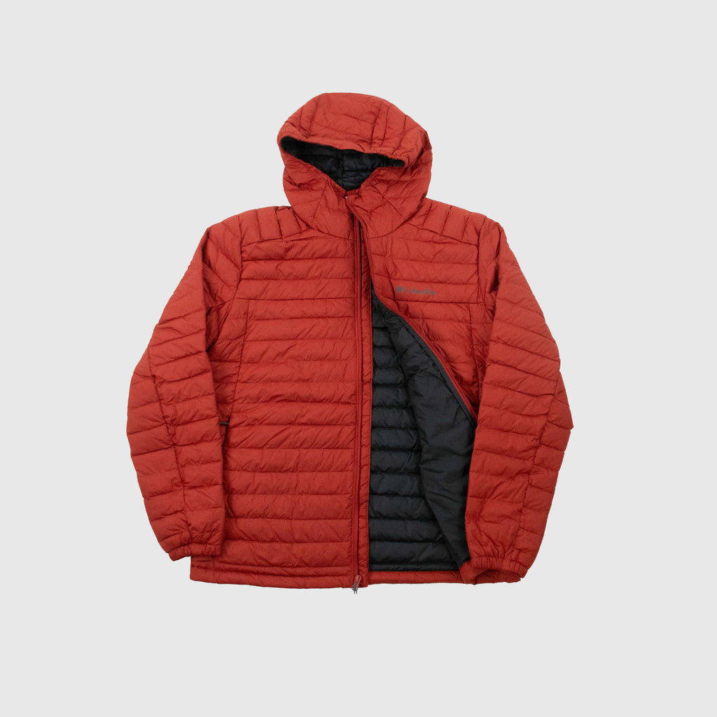 Columbia Silver Falls Hooded Jacket - Warp Red - Front Open