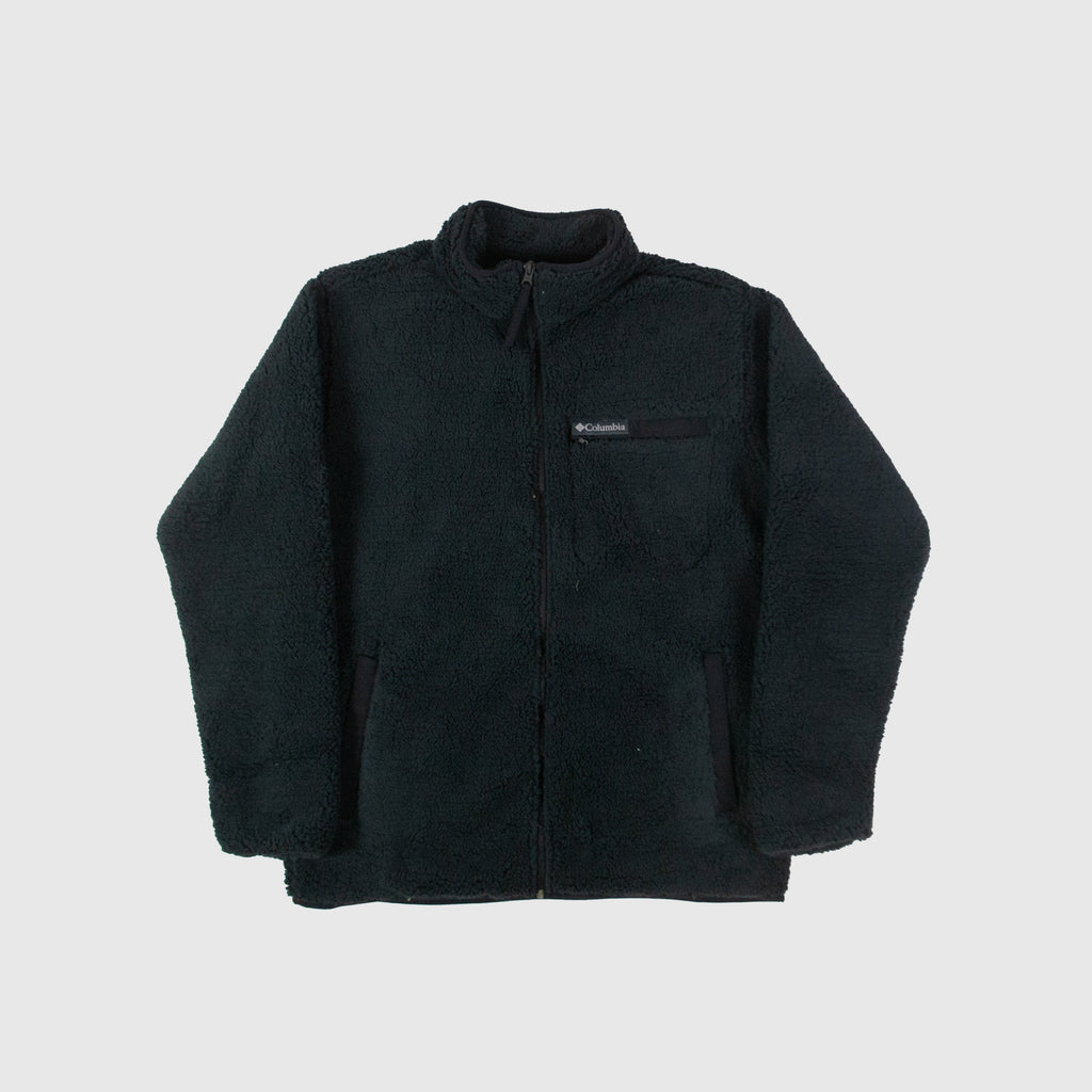 Columbia Rugged Ridge High Pile Full Zip - Black Front