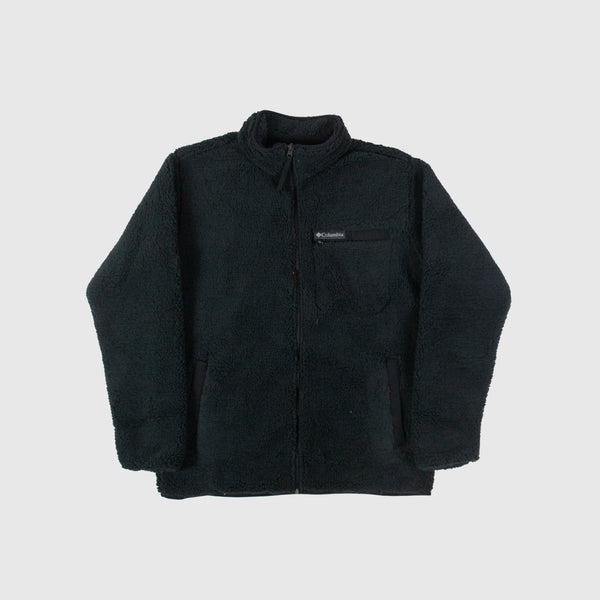 Columbia Rugged Ridge High Pile Full Zip - Black Front