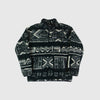 Columbia Rugged Ridge High Pile Half Zip - Black Deschutes Days Front