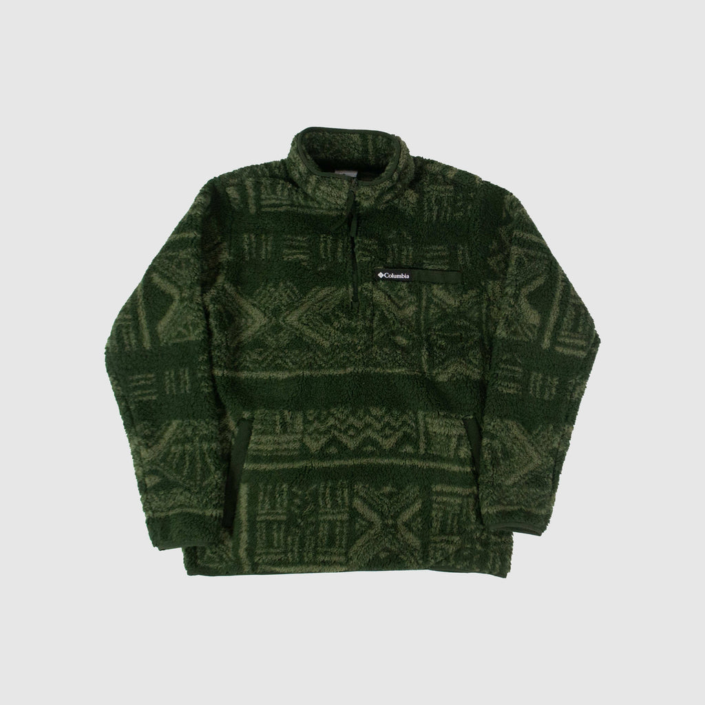 Columbia Rugged Ridge High Pile Half Zip - Greenscape Deschutes Days