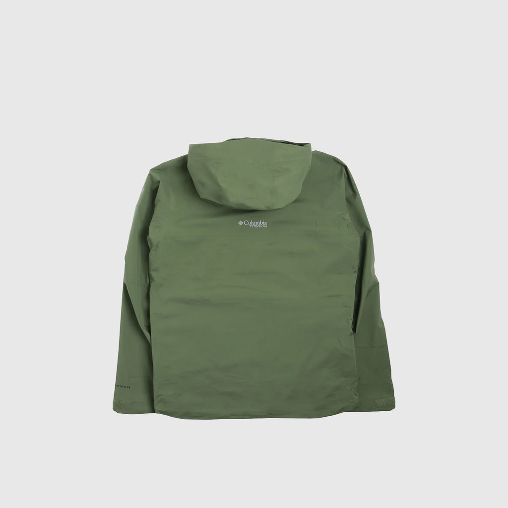 Columbia Ampli-Dry II Shell - Green - Back