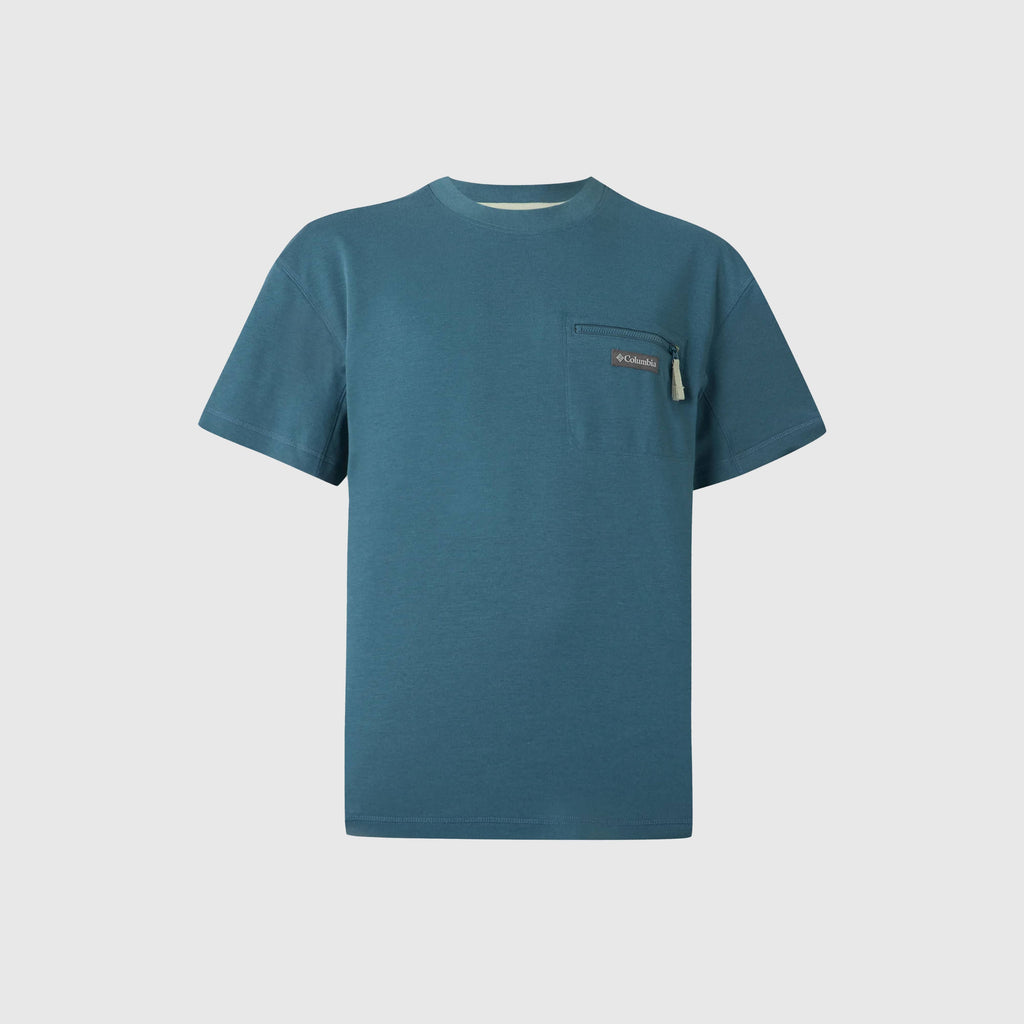 Columbia Echo Passage SS Crew - Everblue - Front