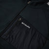 Columbia Fast Trek Overlay Hooded Full Zip - Black - Front Close Up