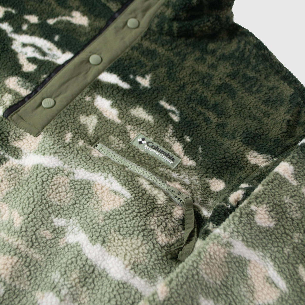 Columbia Helvetia II Printed Half Snap Fleece - Safari Sisters - Front Close Up