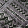 Columbia Helvetia II Printed Half Snap Fleece - Shale Purple KnitKnot - Front Close Up