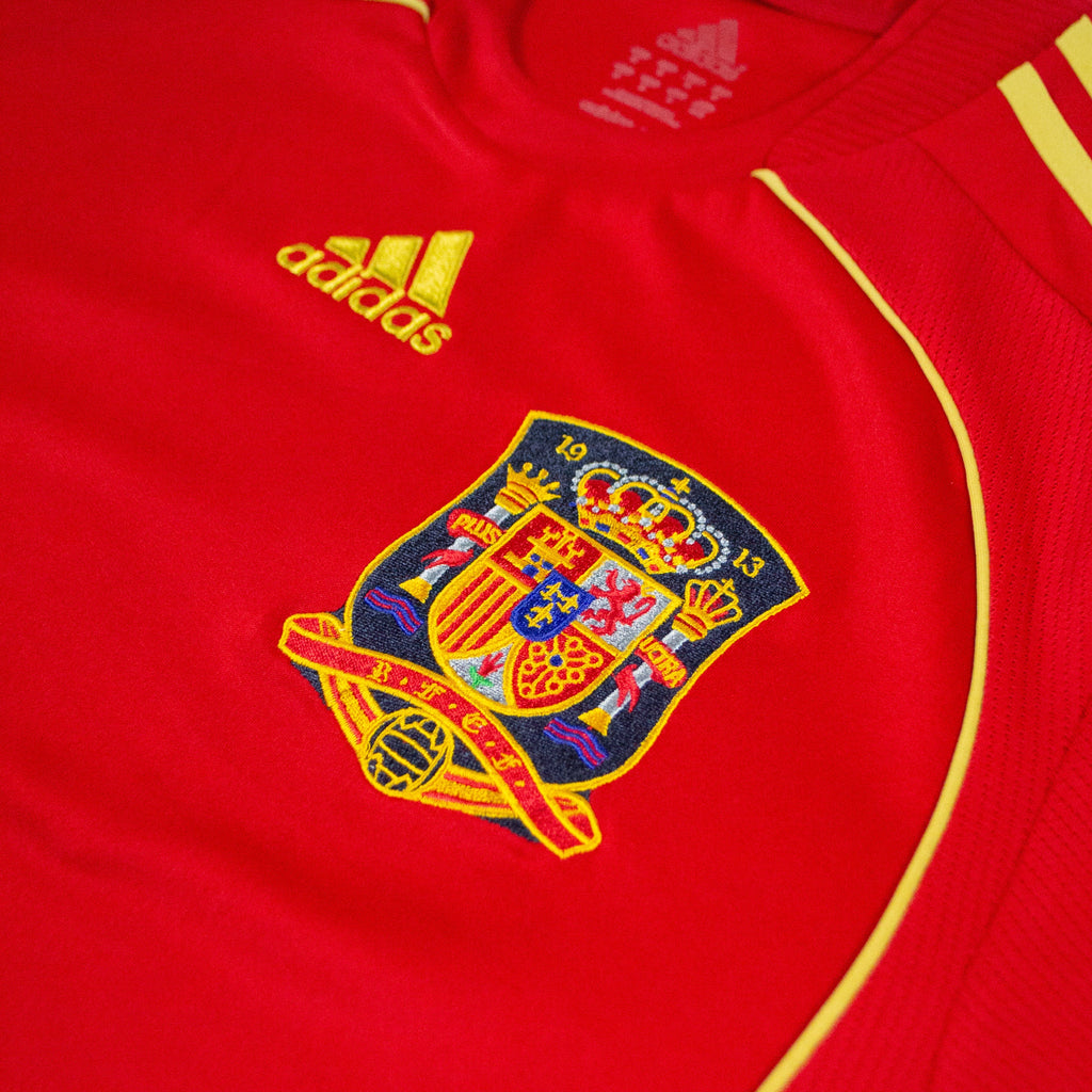Forum X Cult Kits Spain 08-09 Home Shirt - Red - Front Close Up