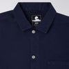 Edwin Trembley Jacket - Maritime Blue - Front Close Up