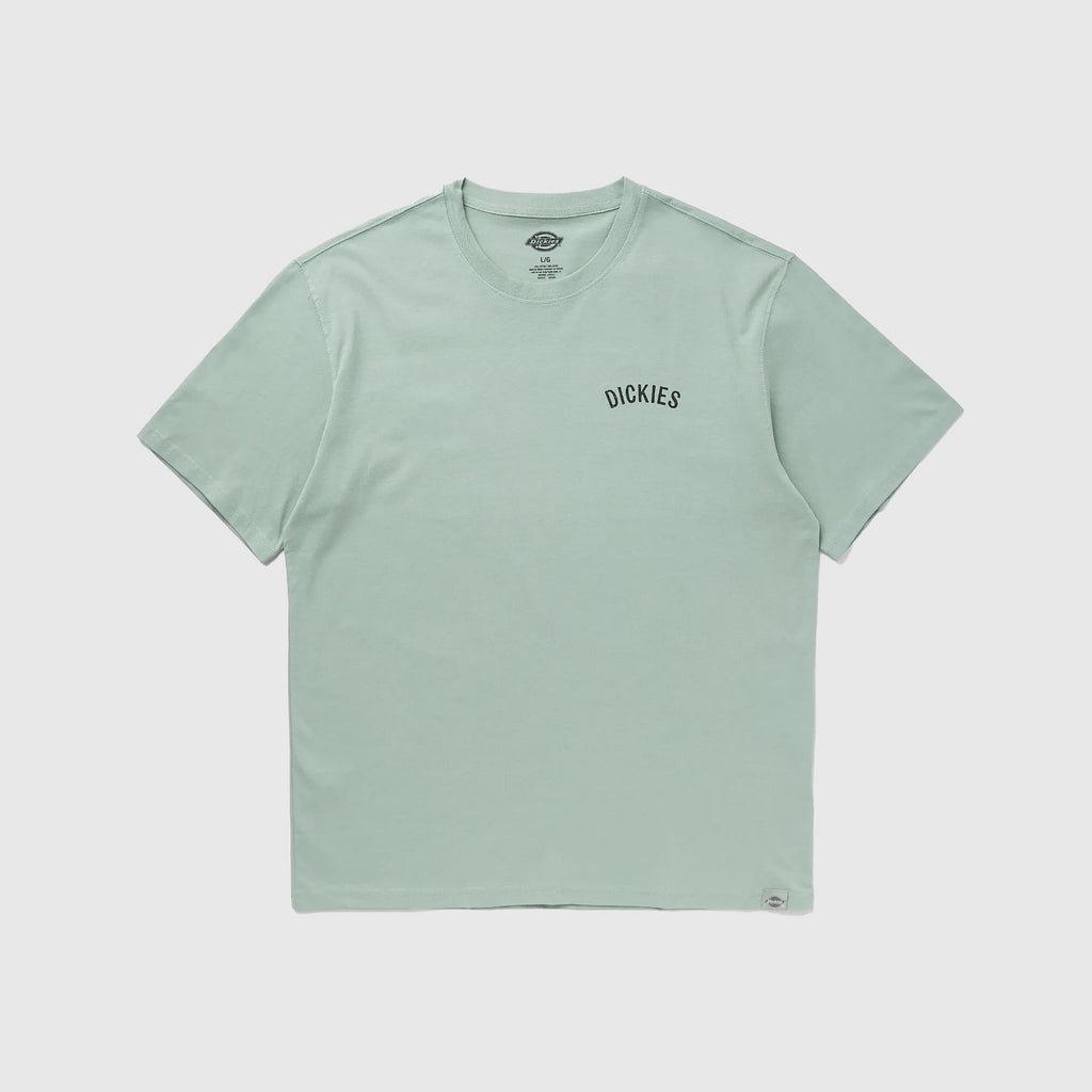 Dickies Snake SS Tee - Iceburg Green - Front