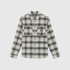 Dickies Evansville LS Shirt - Whitecap Grey - Front